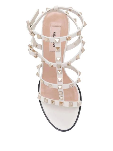 Valentino Garavani 105mm Rockstud sandals - Neutrals