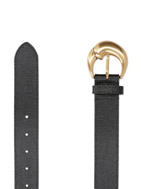 ETRO paisly buckle leather belt - Black - zdjęcie produktu nr 2