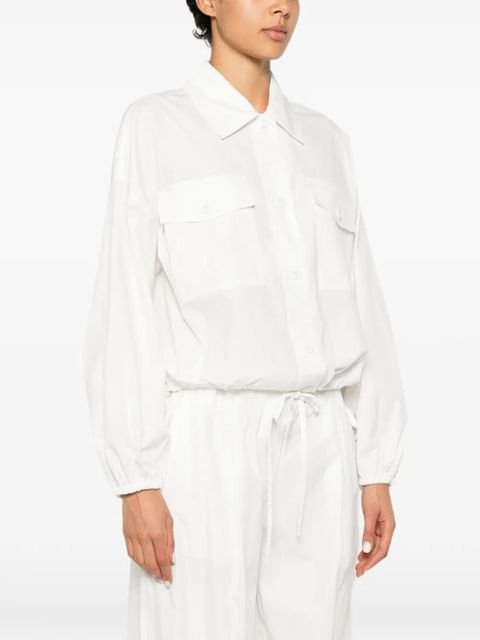 Weekend Max Mara flap-pocket button-up jacket - White