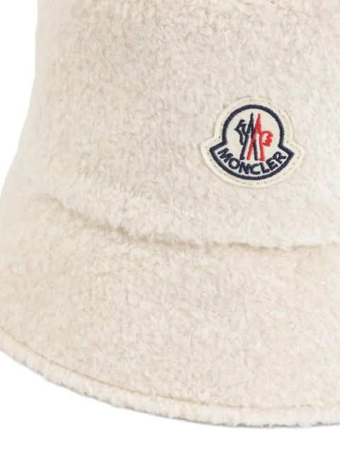 Moncler teddy bucket hat - Neutrals - zdjęcie produktu nr 2