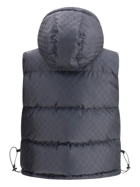 Gucci reversible hooded jacket - Grey