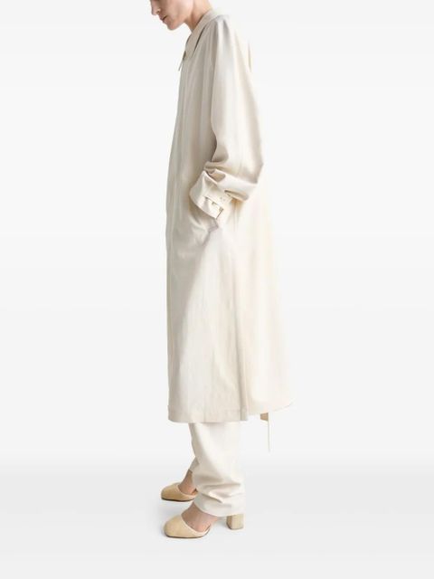 LEMAIRE belted coat - Neutrals - zdjęcie produktu nr 2