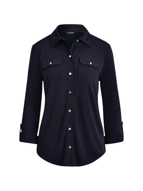 Lauren Ralph Lauren buttoned pocket shirt - Blue - zdjęcie produktu nr 1