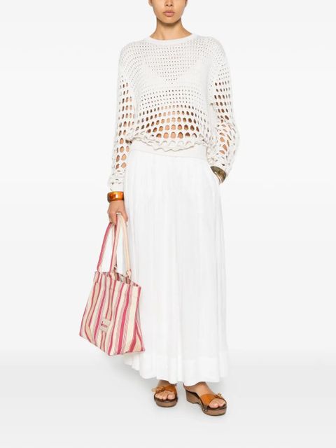 Chloé open-knit sweater - White - zdjęcie produktu nr 2