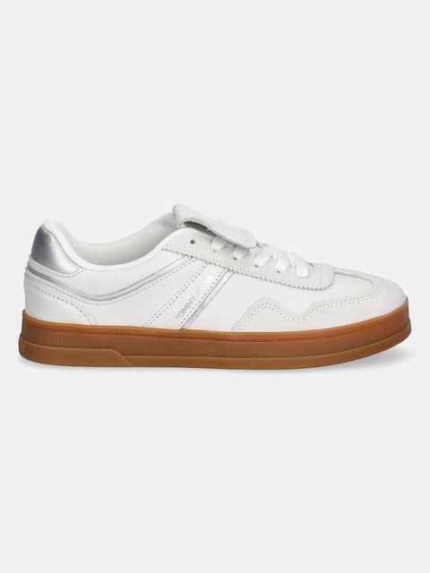 Tommy Jeans sneakersy skórzane THE GREENWICH FLAP