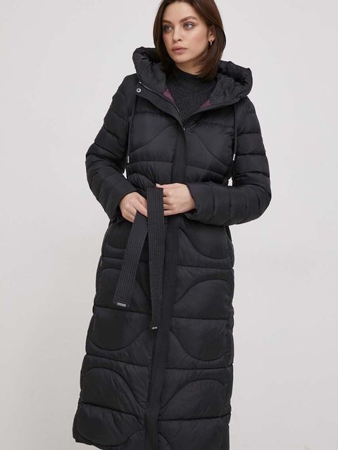 Tiffi kurtka damska kolor czarny przejściowa