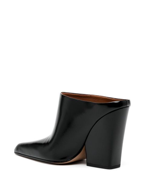 Paris Texas 100mm Jane mules - Black