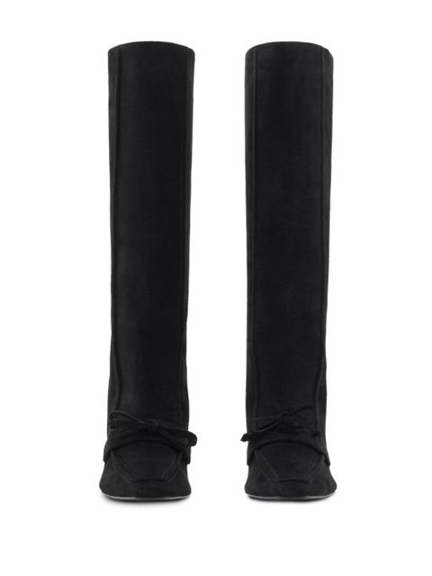 Burberry Storm 50mm suede boots - Black