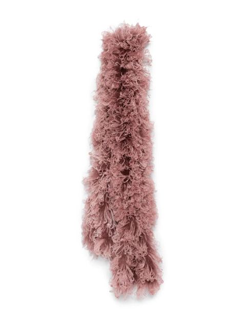 Valentino Garavani feather scarf - Pink - zdjęcie produktu nr 1