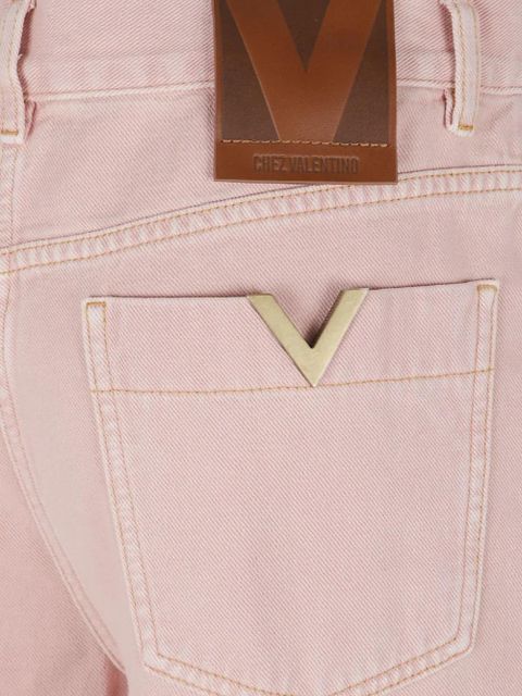 Valentino Garavani pressed-crease jeans - Pink