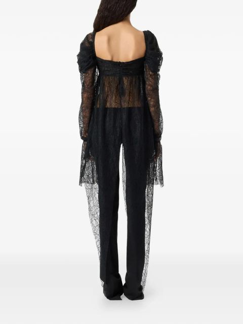 Blumarine lace blouse - Black