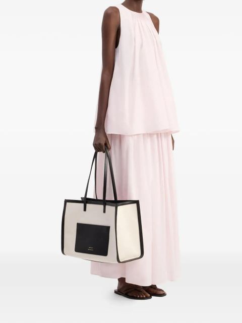 LouLou de Saison Liao flaring gathered blouse - Pink