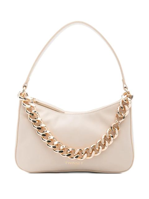 TWINSET chain shoulder bag - Neutrals - zdjęcie produktu nr 1