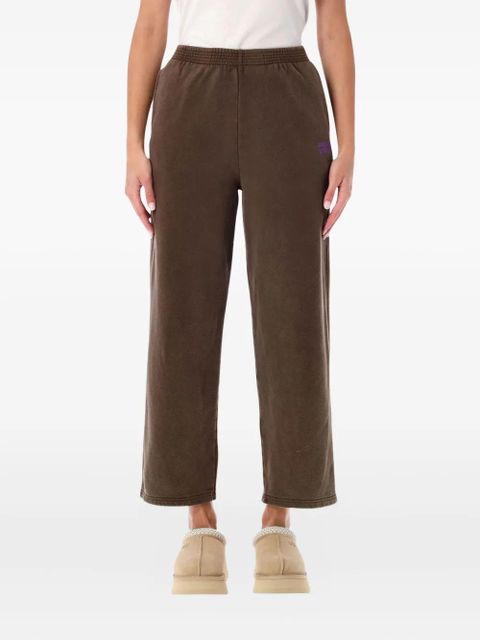American Vintage logo performance trousers - Brown
