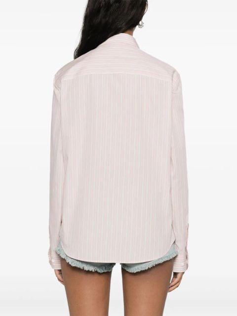 Zadig&Voltaire Cool Cat striped cotton shirt - Pink - zdjęcie produktu nr 2