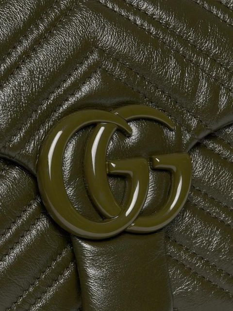 Gucci GG Marmont shoulder bag - Green