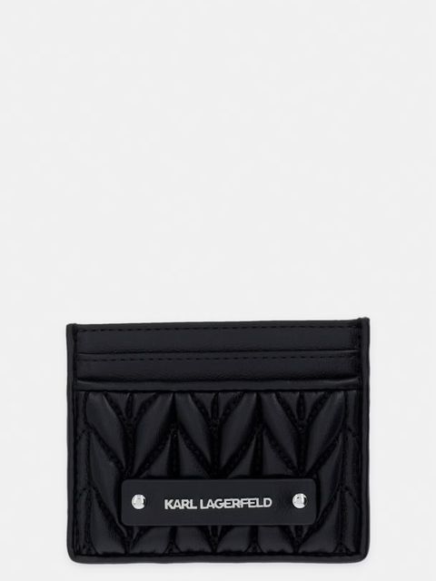 Karl Lagerfeld etui na karty damskie K/WEAVE - zdjęcie produktu nr 2