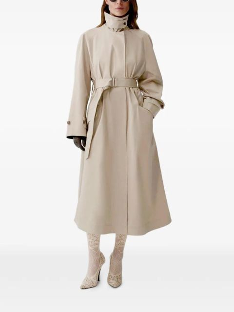 Magda Butrym flap pocket belted gabardine coat - Neutrals - zdjęcie produktu nr 2