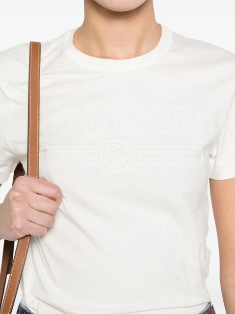 Gucci round-neck T-shirt - Neutrals