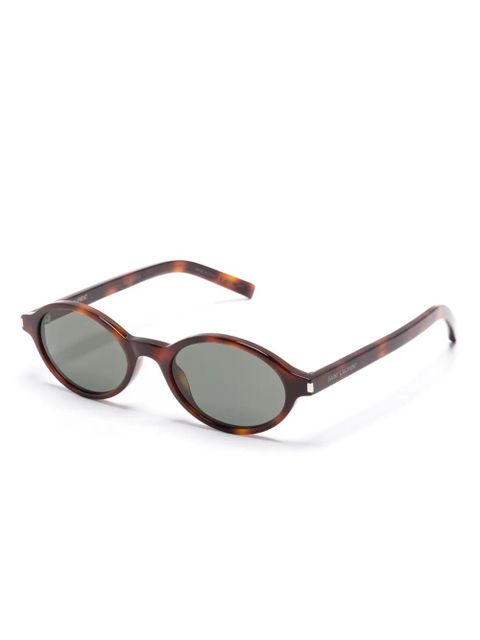 Saint Laurent Eyewear Jeanne sunglasses - Brown - zdjęcie produktu nr 2