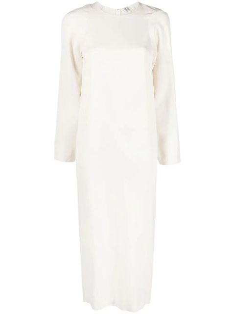 TOTEME slouched maxi dress - Neutrals