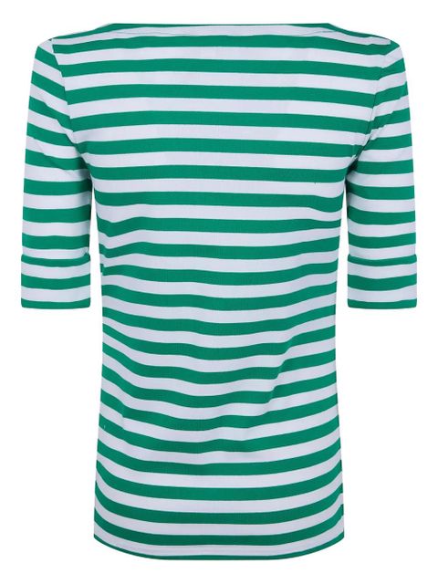 Lauren Ralph Lauren striped half-sleeves top - Green - zdjęcie produktu nr 2