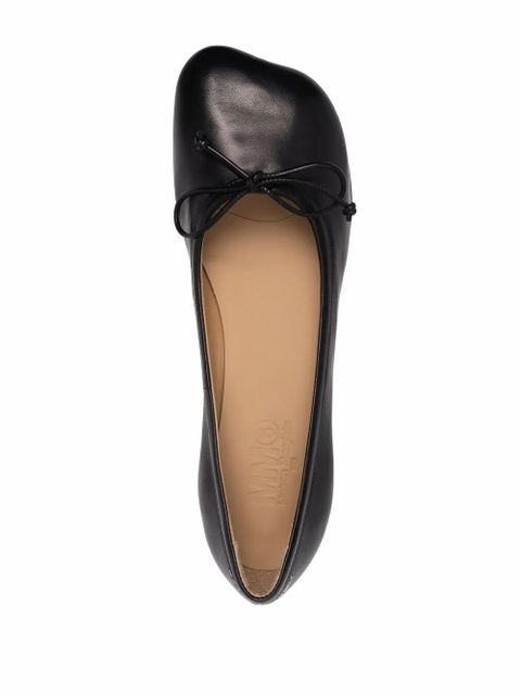 MM6 Maison Margiela Tabi ballerina pumps - Black