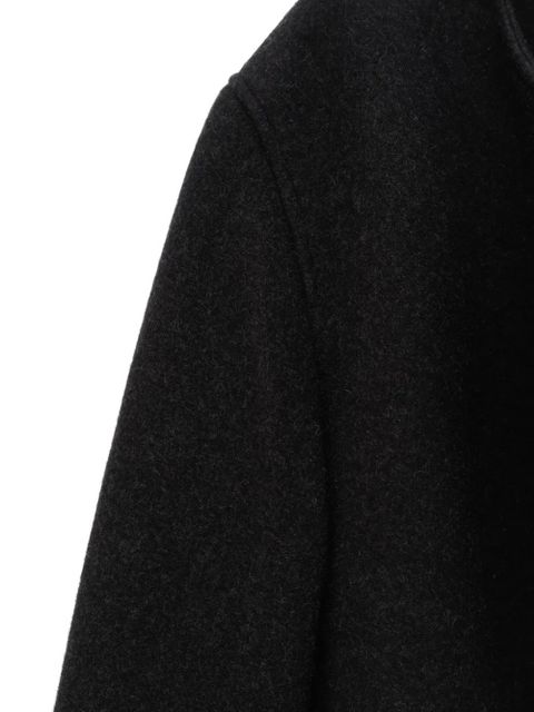TOTEME open-front coat - Black