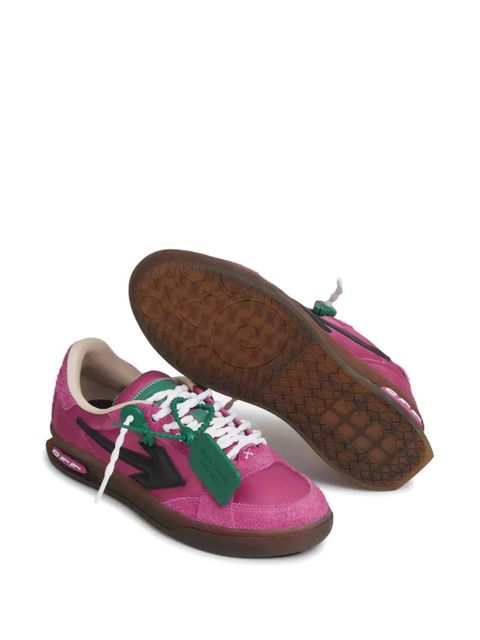 Off-White arrow appliqué sneakers - Pink