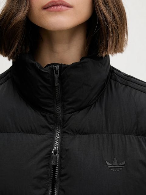 adidas Originals kurtka Long Puffer kolor czarny zimowa JX2957