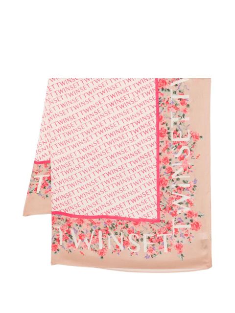 TWINSET floral-print scarf - Neutrals - zdjęcie produktu nr 1