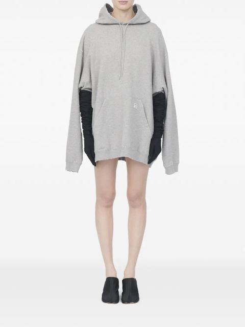 MM6 Maison Margiela hoodie mini dress - Grey