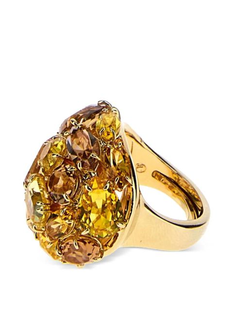 Swarovski Gema embellished ring - Gold - zdjęcie produktu nr 1