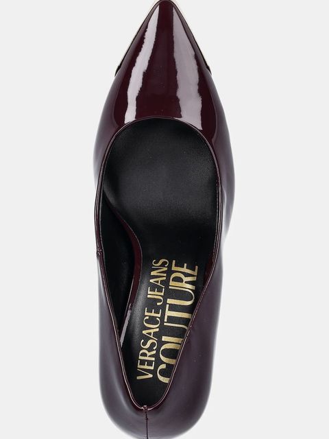 Versace Jeans Couture szpilki kolor fioletowy 79VA3S50 ZS859 317