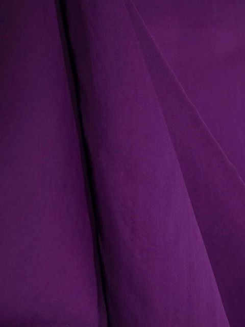 Max Mara finished edge silk scarf - Purple