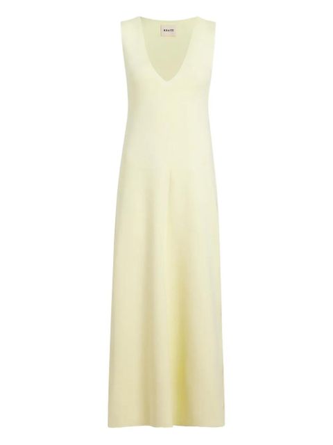 KHAITE Keran dress - Yellow - zdjęcie produktu nr 1