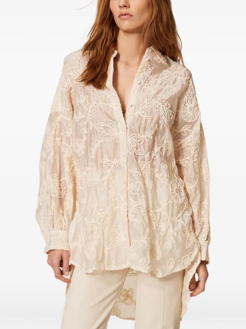 TWINSET embroidery shirt - Neutrals