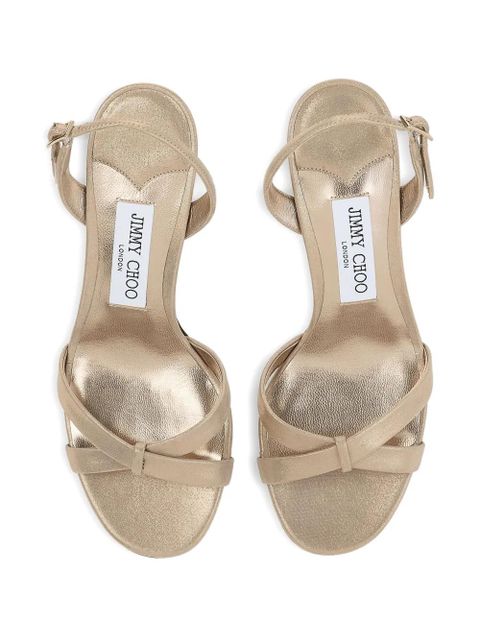Jimmy Choo 70mm Elsy sling-back sandals - Gold - zdjęcie produktu nr 2