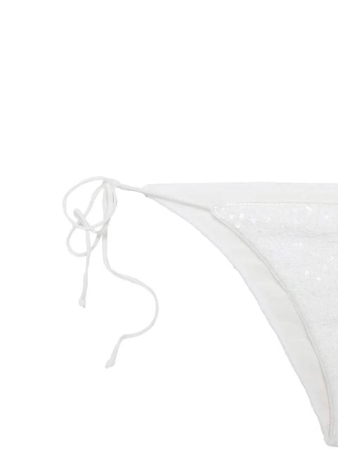 Oséree sequin-embellished bikini - White