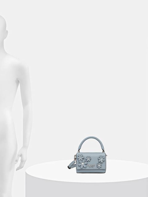 Guess torebka ZARIA kolor niebieski HWBY73 30780