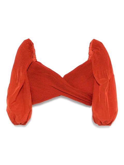 ZIMMERMANN pleated top - Red - zdjęcie produktu nr 1