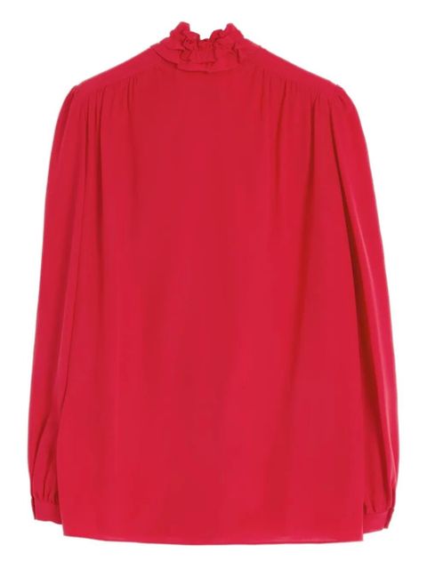 Valentino Garavani crepe de chine shirt - Red