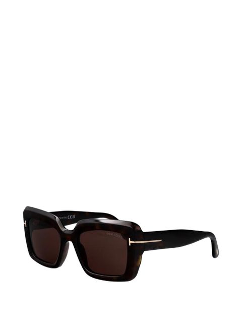 TOM FORD Eyewear square-frame sunglasses - Brown - zdjęcie produktu nr 2