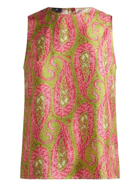 ETRO paisley-motif top - Pink - zdjęcie produktu nr 1