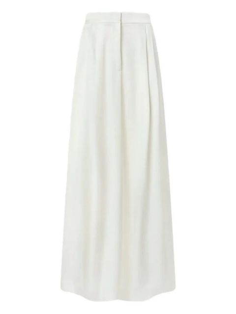 PINKO pleated wide-leg trousers - White - zdjęcie produktu nr 1