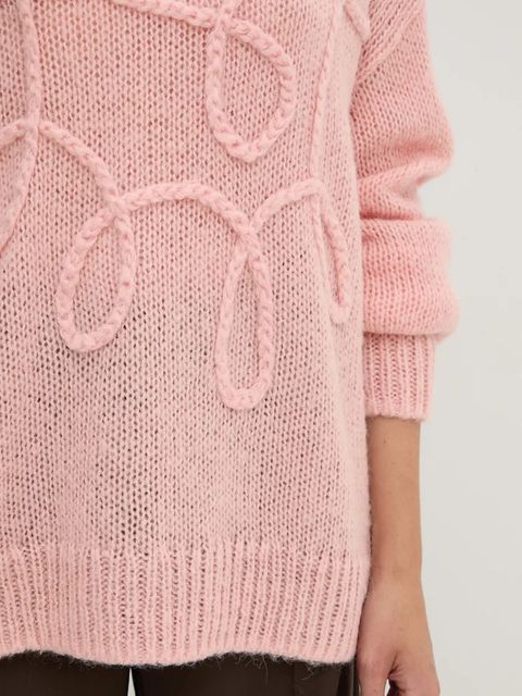 MUNTHE sweter wełniany TAHLIS