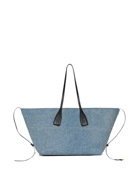 Balmain Track tote bag - Blue