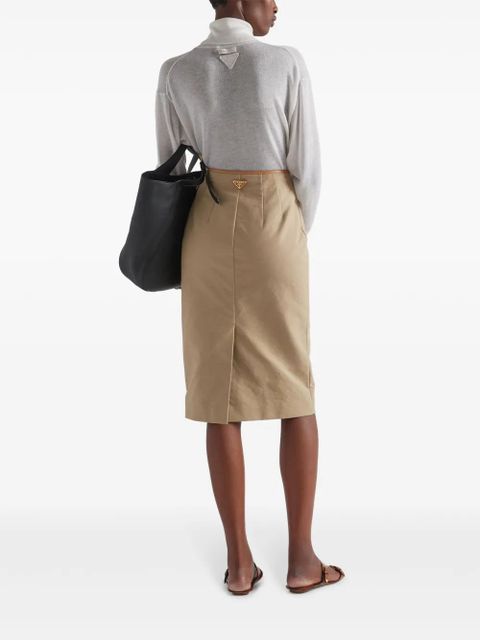 Prada roll-neck cashmere jumper - White