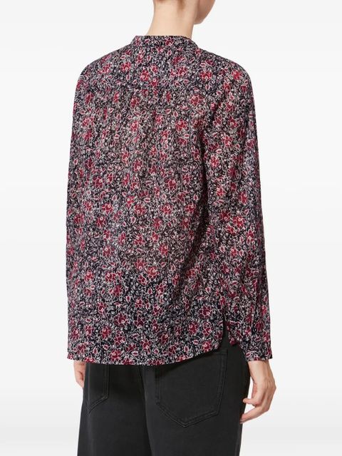 MARANT ÉTOILE MARIA floral-pattern blouse - Black