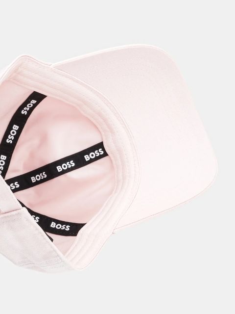 BOSS czapka z daszkiem bawełniana Ari-B-ICON